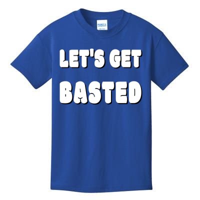 Silly Thanksgiving Gift Lets Get Basted Great Gift Kids T-Shirt