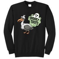 Spooky Toots Goose Ghost Funny Halloween Tall Sweatshirt