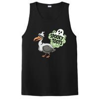 Spooky Toots Goose Ghost Funny Halloween PosiCharge Competitor Tank