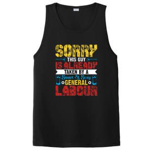 Sorry This Guy Smart & Sexy General Labour Labor Day Gift PosiCharge Competitor Tank