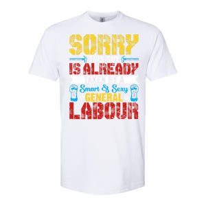 Sorry This Guy Smart & Sexy General Labour Labor Day Gift Softstyle CVC T-Shirt