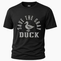 Save The Gray Duck. Simple Save The Gray Duck Design Cooling Performance Crew T-Shirt