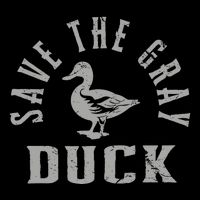 Save The Gray Duck. Simple Save The Gray Duck Design Cooling Performance Crew T-Shirt
