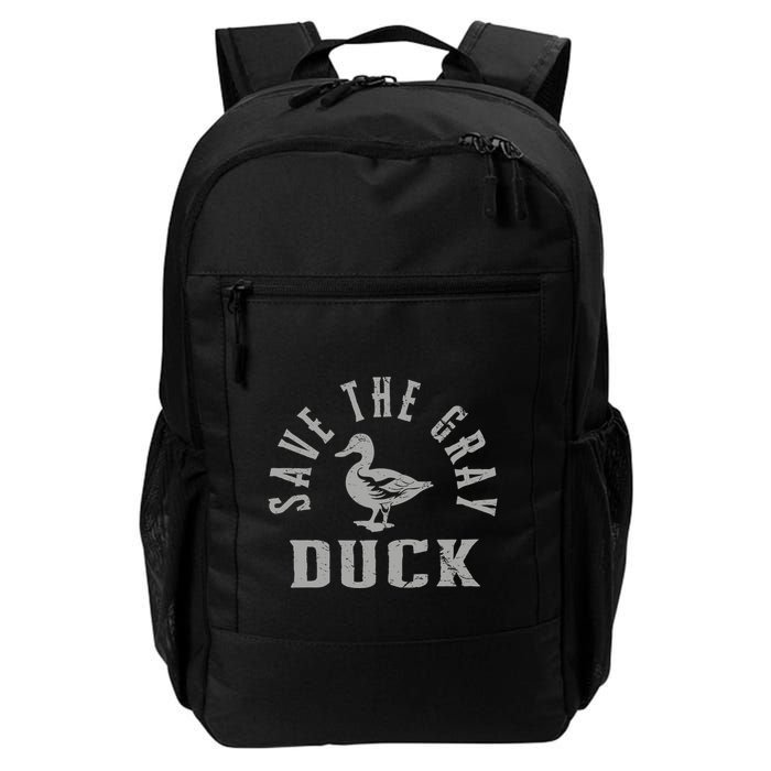 Save The Gray Duck. Simple Save The Gray Duck Design Daily Commute Backpack