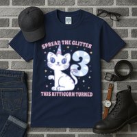 Spread The Glitter This Kitticorn Turned 3 Birthday Gift Tall T-Shirt