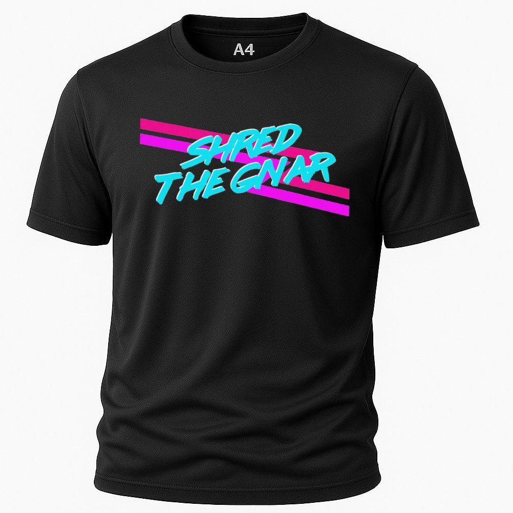 Shred The Gnar Cooling Performance Crew T-Shirt