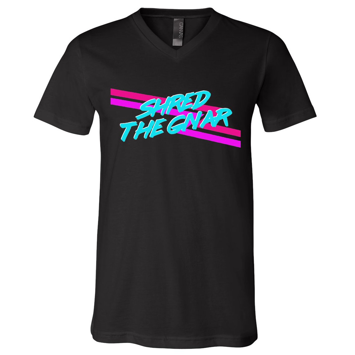 Shred The Gnar V-Neck T-Shirt