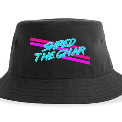 Shred The Gnar Sustainable Bucket Hat