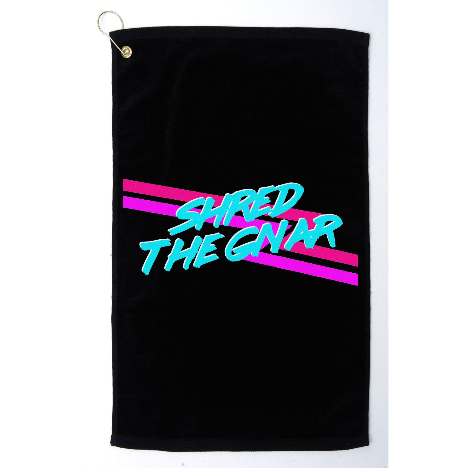 Shred The Gnar Golf Towel