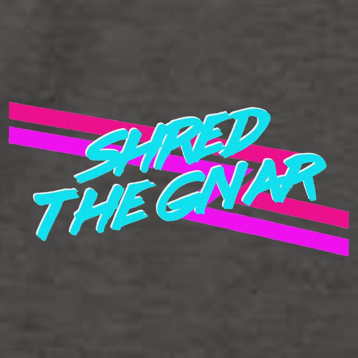 Shred The Gnar Vector Backpack