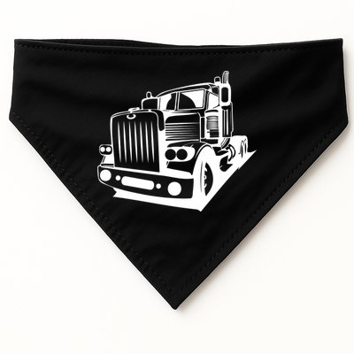 Semi Truck Gift For Truck Driver USA-Made Doggie Bandana