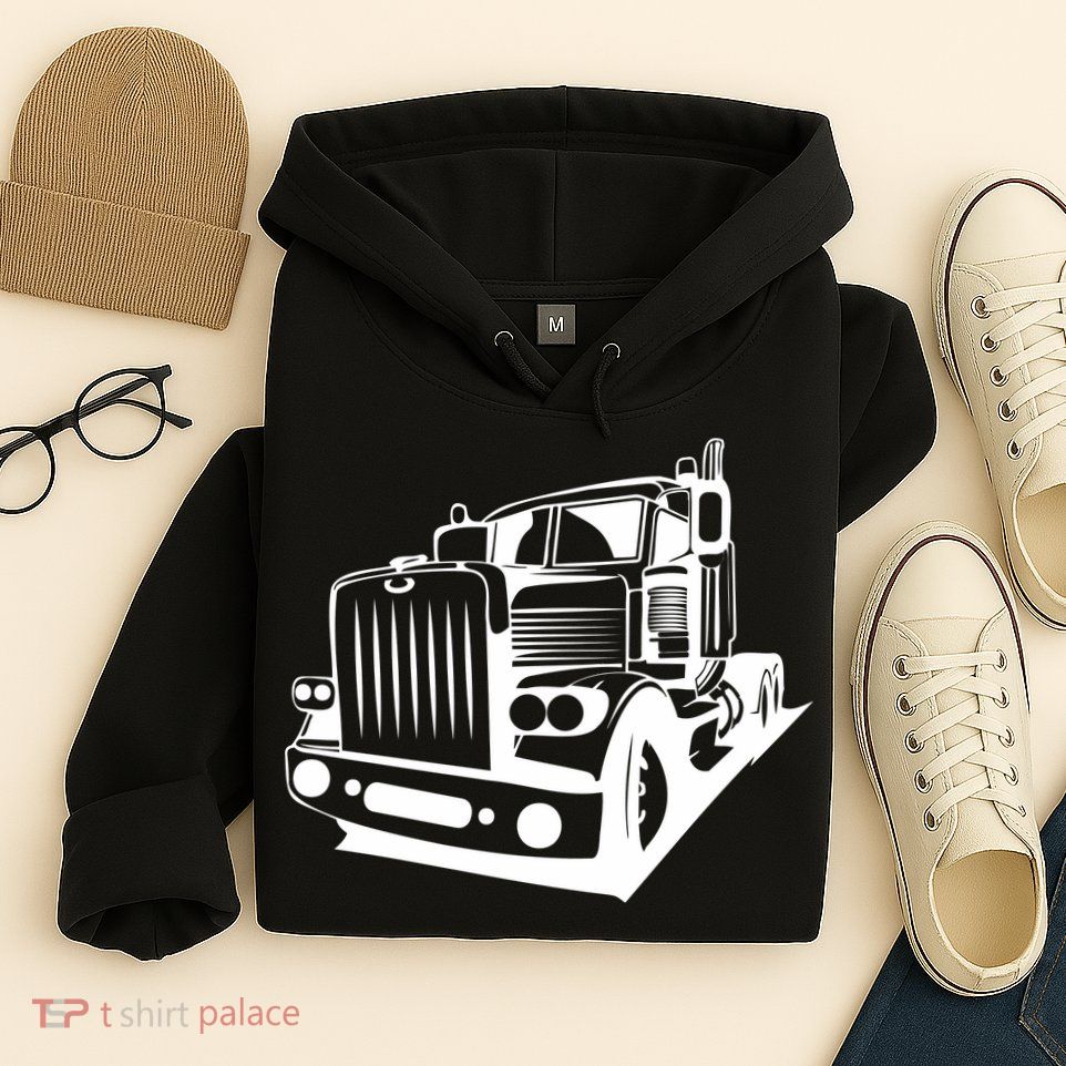 Semi Truck Gift For Truck Driver Hoodie
