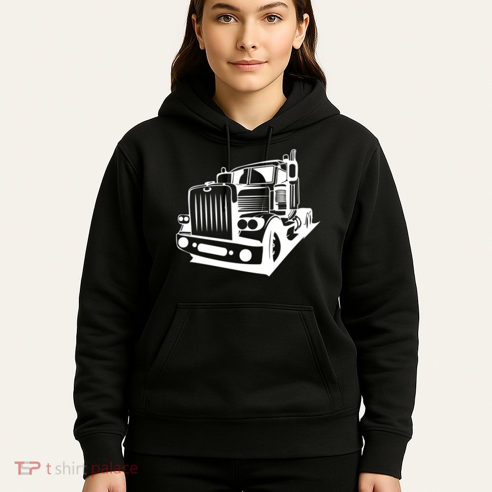 Semi Truck Gift For Truck Driver Hoodie