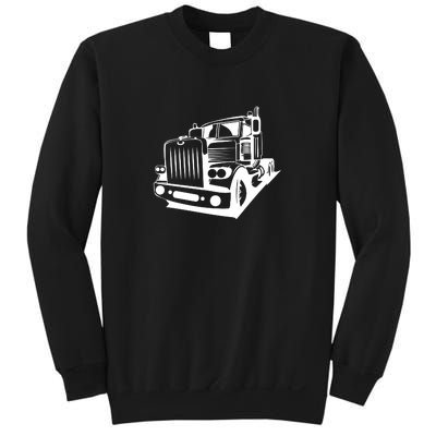 Semi Truck Gift For Truck Driver Sweatshirt