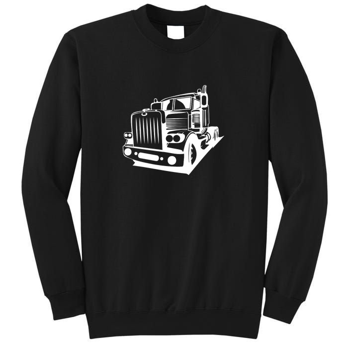 Semi Truck Gift For Truck Driver Sweatshirt