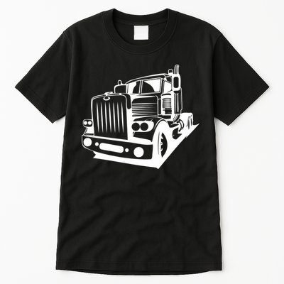 Semi Truck Gift For Truck Driver Tall T-Shirt