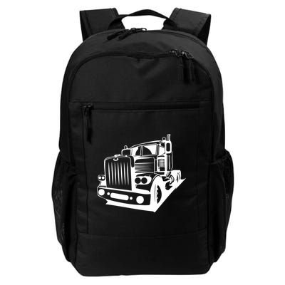 Semi Truck Gift For Truck Driver Backpack