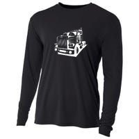 Semi Truck Gift For Truck Driver Cooling Performance Long Sleeve Crew