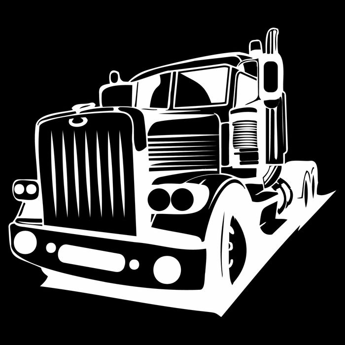 Semi Truck Gift For Truck Driver Kids Sweatshirt