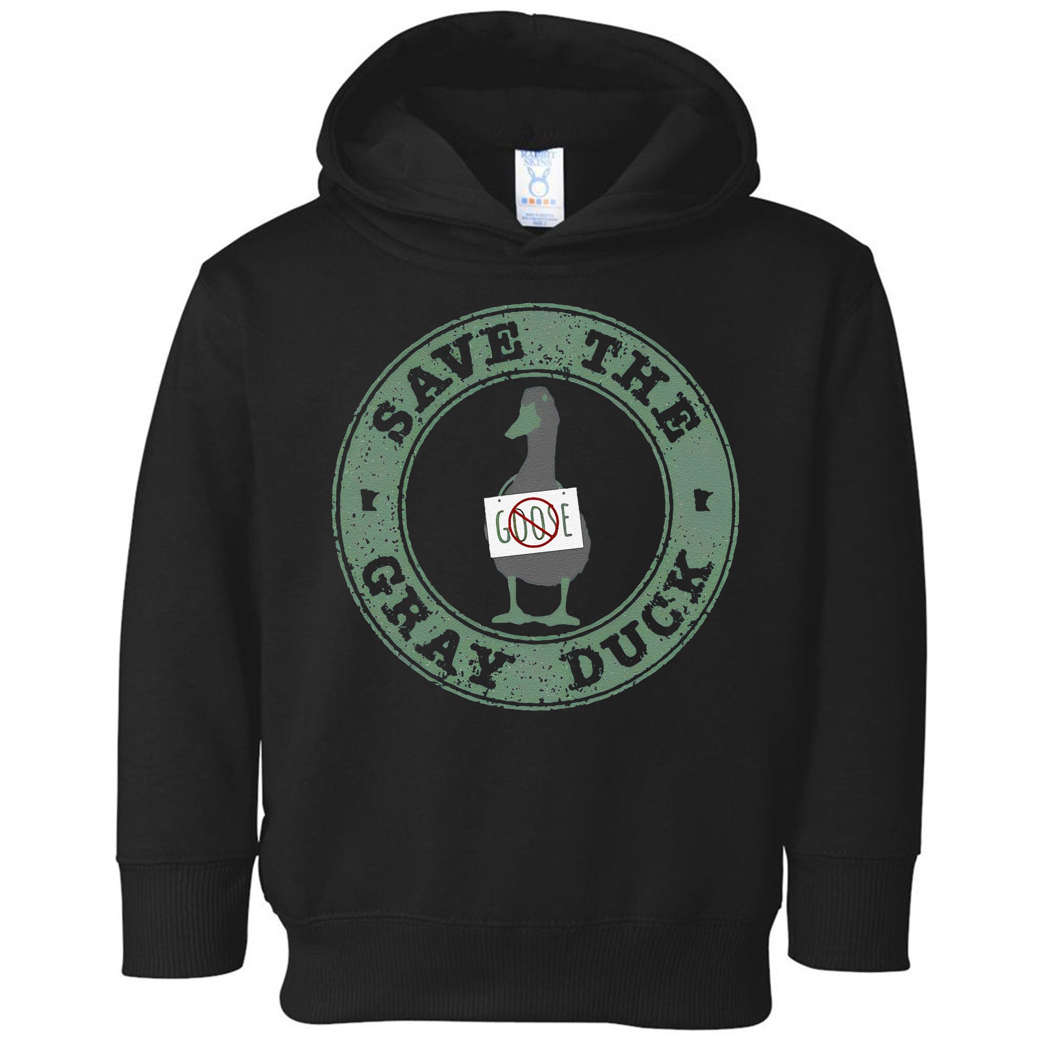 Save The Gray Duck Gift Toddler Hoodie