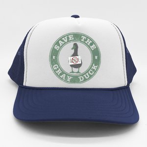 Save The Gray Duck Gift Trucker Hat