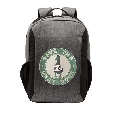 Save The Gray Duck Funny Save The Gray Duck Humor No Goose Vector Backpack