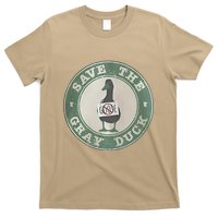 Save The Gray Duck Funny Save The Gray Duck Humor No Goose T-Shirt