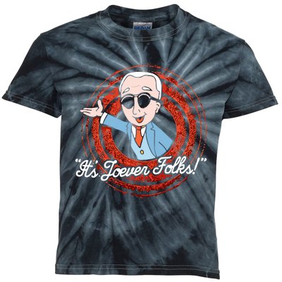 Shirts That Go Hard ItS Joever Folks Kids Tie-Dye T-Shirt