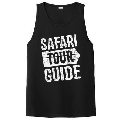 Safari Tour Guide Funny Halloween Costume PosiCharge Competitor Tank