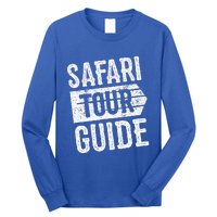 Safari Tour Guide Funny Halloween Costume Long Sleeve Shirt