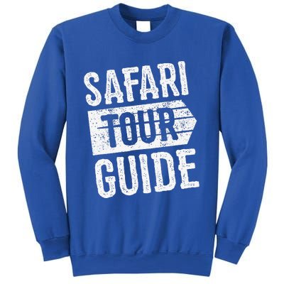 Safari Tour Guide Funny Halloween Costume Sweatshirt