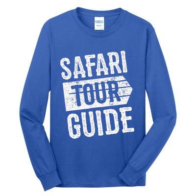 Safari Tour Guide Funny Halloween Costume Tall Long Sleeve T-Shirt