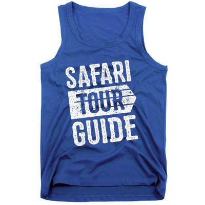 Safari Tour Guide Funny Halloween Costume Tank Top