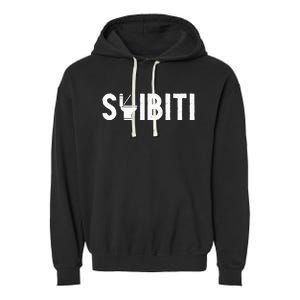 Skibiti Toilet Gen Alpha Slang Meme Skibiti Ohio Rizzler Garment-Dyed Fleece Hoodie