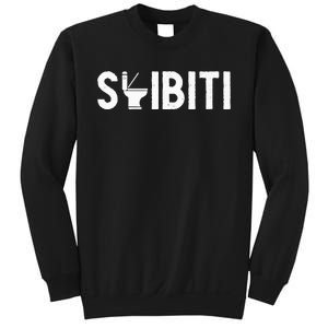 Skibiti Toilet Gen Alpha Slang Meme Skibiti Ohio Rizzler Sweatshirt