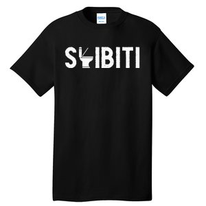 Skibiti Toilet Gen Alpha Slang Meme Skibiti Ohio Rizzler Tall T-Shirt