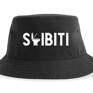 Skibiti Toilet Gen Alpha Slang Meme Skibiti Ohio Rizzler Sustainable Bucket Hat