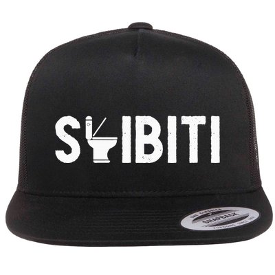 Skibiti Toilet Gen Alpha Slang Meme Skibiti Ohio Rizzler Flatbill Hat