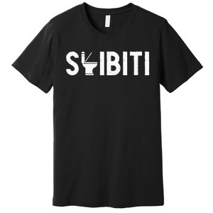 Skibiti Toilet Gen Alpha Slang Meme Skibiti Ohio Rizzler Premium T-Shirt