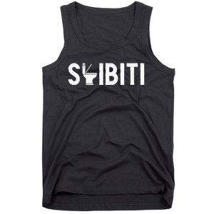 Skibiti Toilet Gen Alpha Slang Meme Skibiti Ohio Rizzler Tank Top