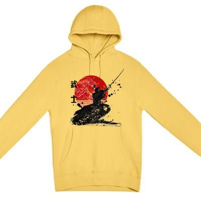 Samurai The Ghost Design Premium Pullover Hoodie