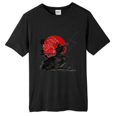 Samurai The Ghost Design Tall Fusion ChromaSoft Performance T-Shirt