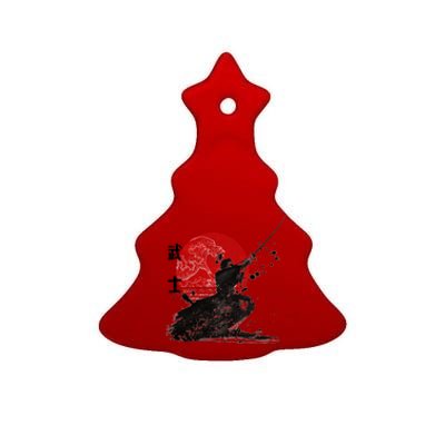 Samurai The Ghost Design Ceramic Tree Ornament