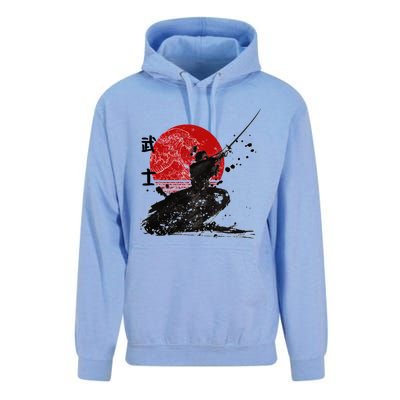 Samurai The Ghost Design Unisex Surf Hoodie