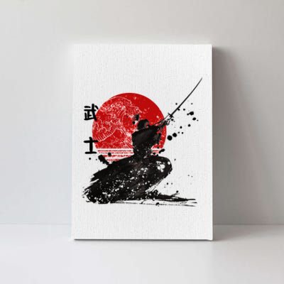 Samurai The Ghost Design Canvas