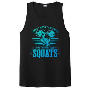 Strength Training Gym Powerlifting Squats Cool Gift PosiCharge Competitor Tank