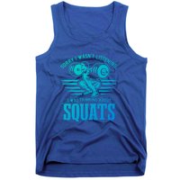 Strength Training Gym Powerlifting Squats Cool Gift Tank Top