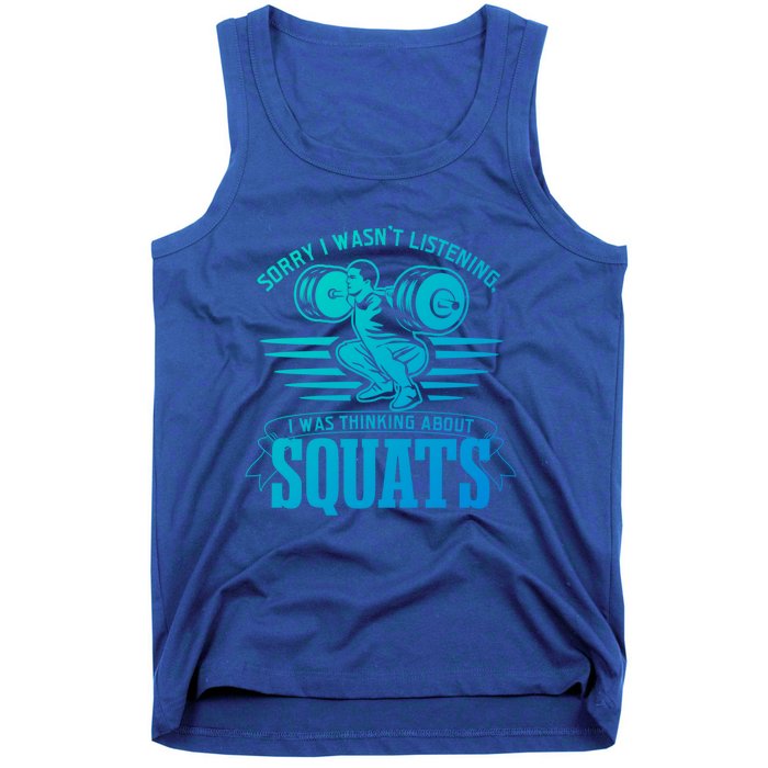 Strength Training Gym Powerlifting Squats Cool Gift Tank Top