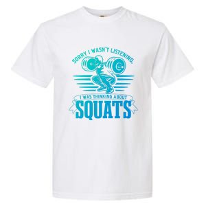 Strength Training Gym Powerlifting Squats Cool Gift Garment-Dyed Heavyweight T-Shirt