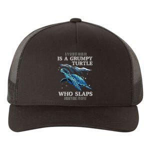 Sea Turtle Gifts For Her My Spirit Animal Is A Grumpy Turtle Yupoong Adult 5-Panel Trucker Hat